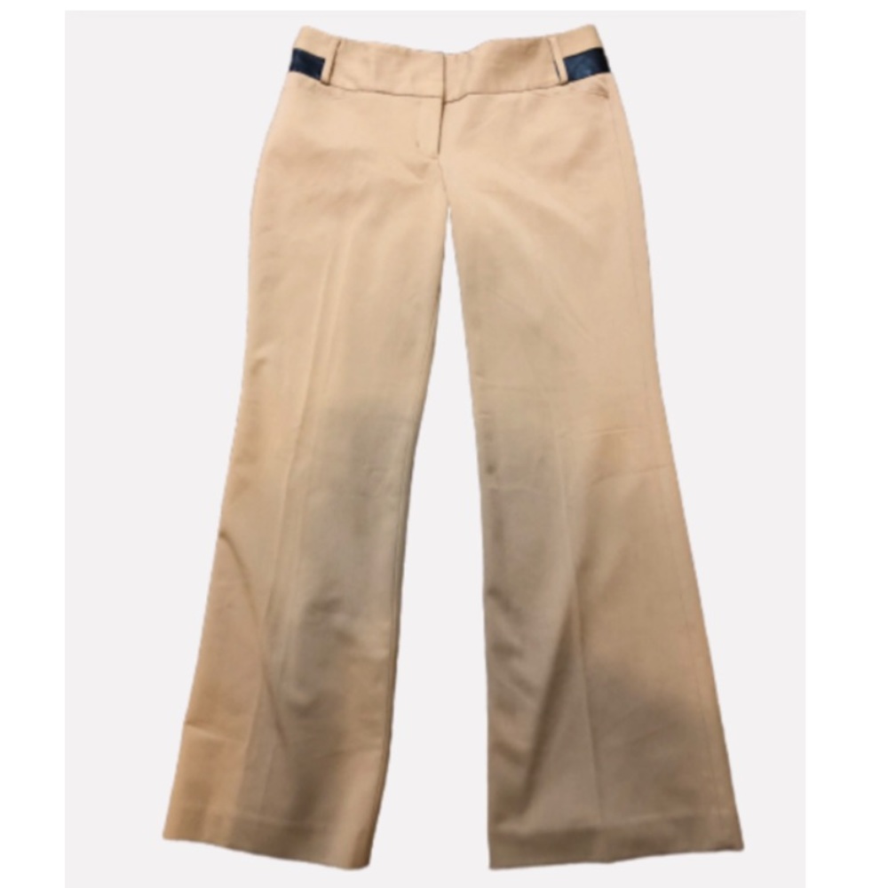 EXPRESS FLAIRE LEG EDITOR TAN PANTS SZ 10 - Picture 4 of 9